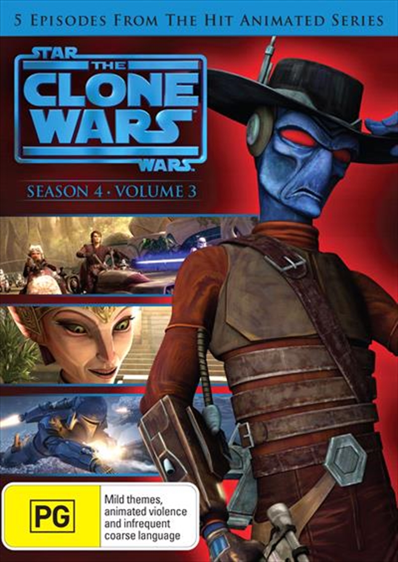 Star Wars - The Clone Wars - Animated Series - Season 4 - Vol 3/Product Detail/Animated