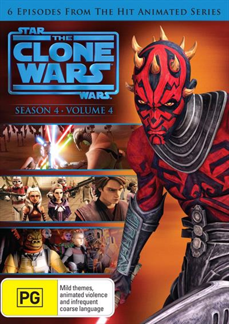 Star Wars - The Clone Wars - Animated Series - Season 4 - Vol 4/Product Detail/Animated