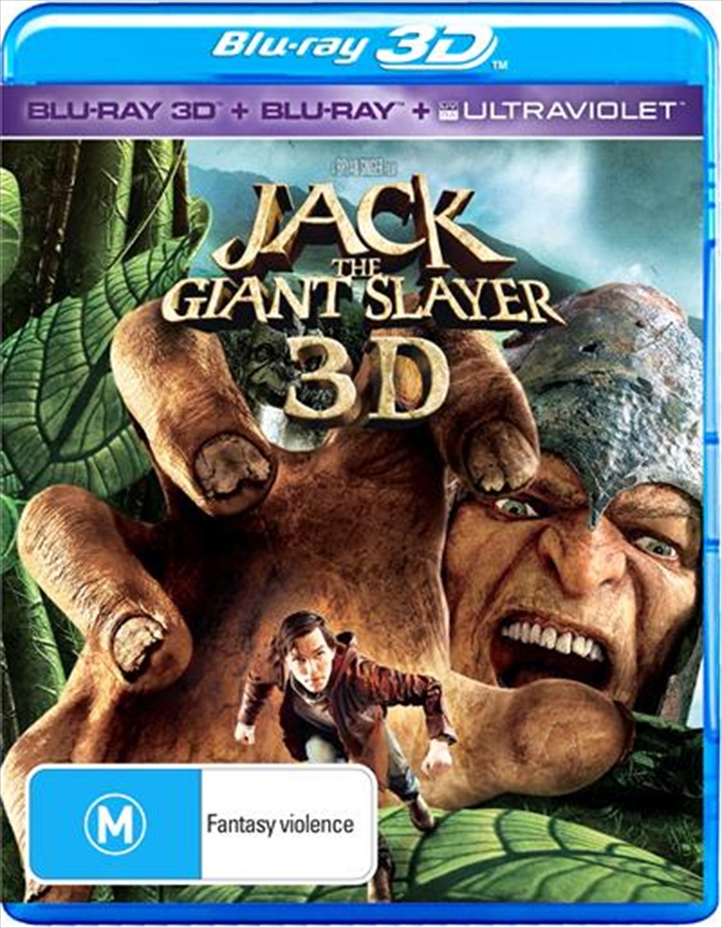 Jack The Giant Slayer  3D + 2D Blu-ray + UV/Product Detail/Movies on DVD, Blu-ray & 4K