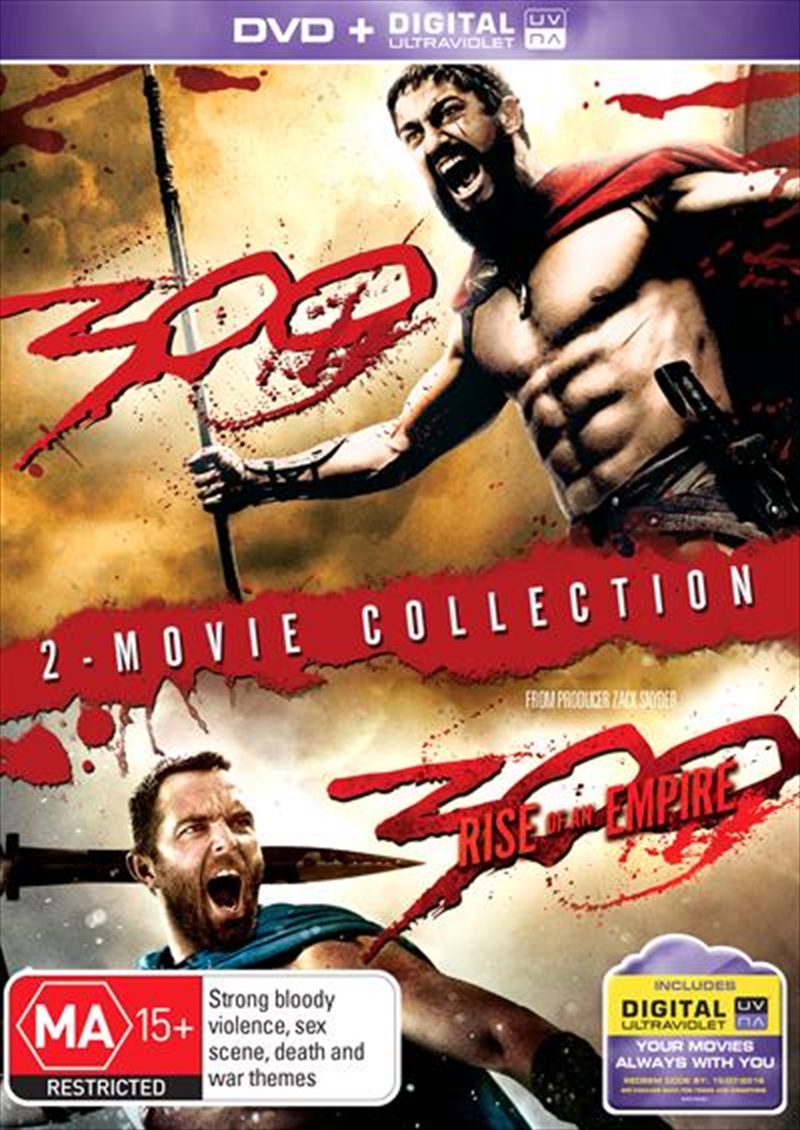 300 / 300 - Rise Of An Empire  UV - Double Pack/Product Detail/Action