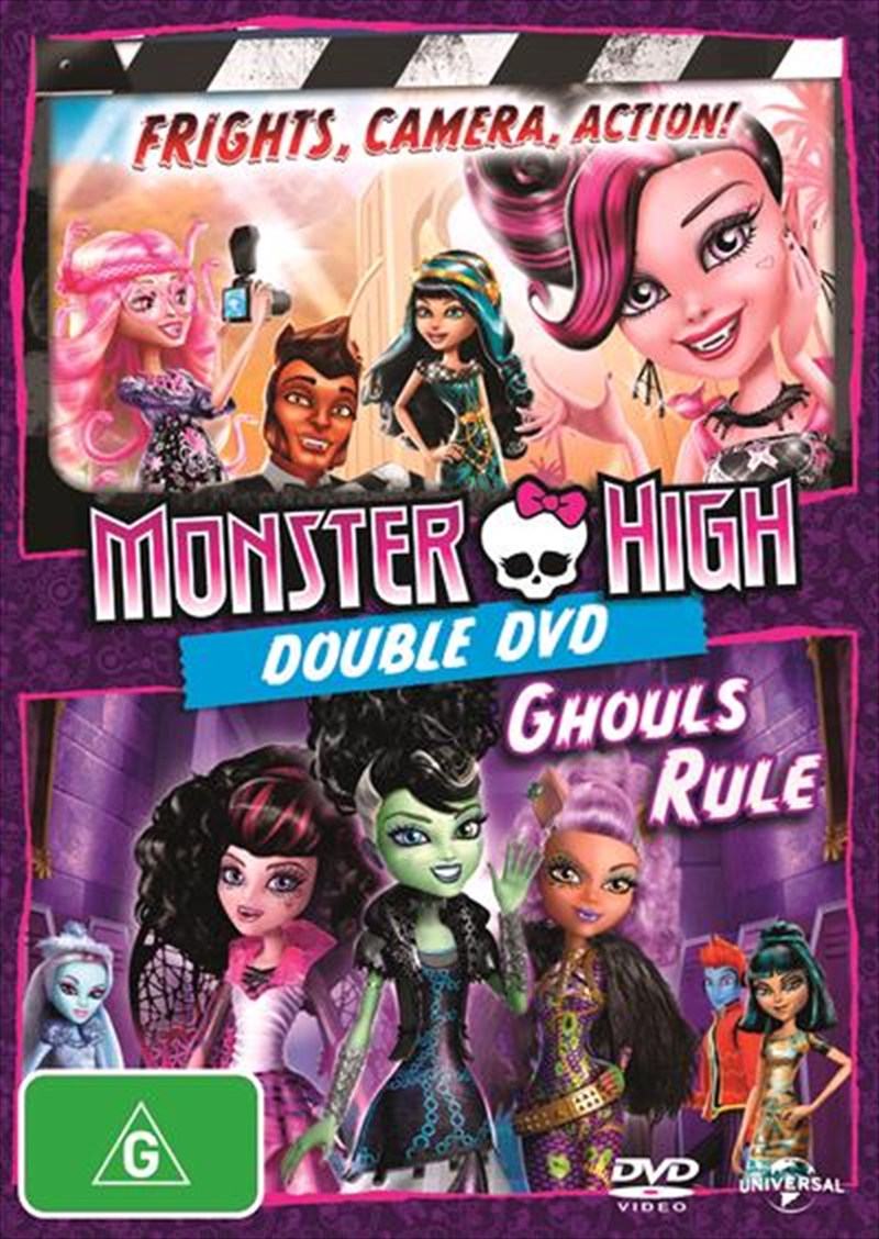Monster High - Frights, Camera, Action! / Ghouls Rule  Double Pack/Product Detail/Animated