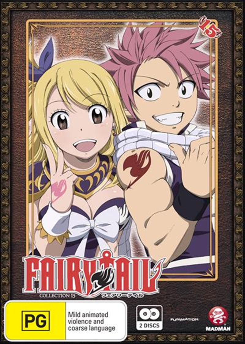 Fairy Tail - Collection 15 - Eps 165-175 | DVD