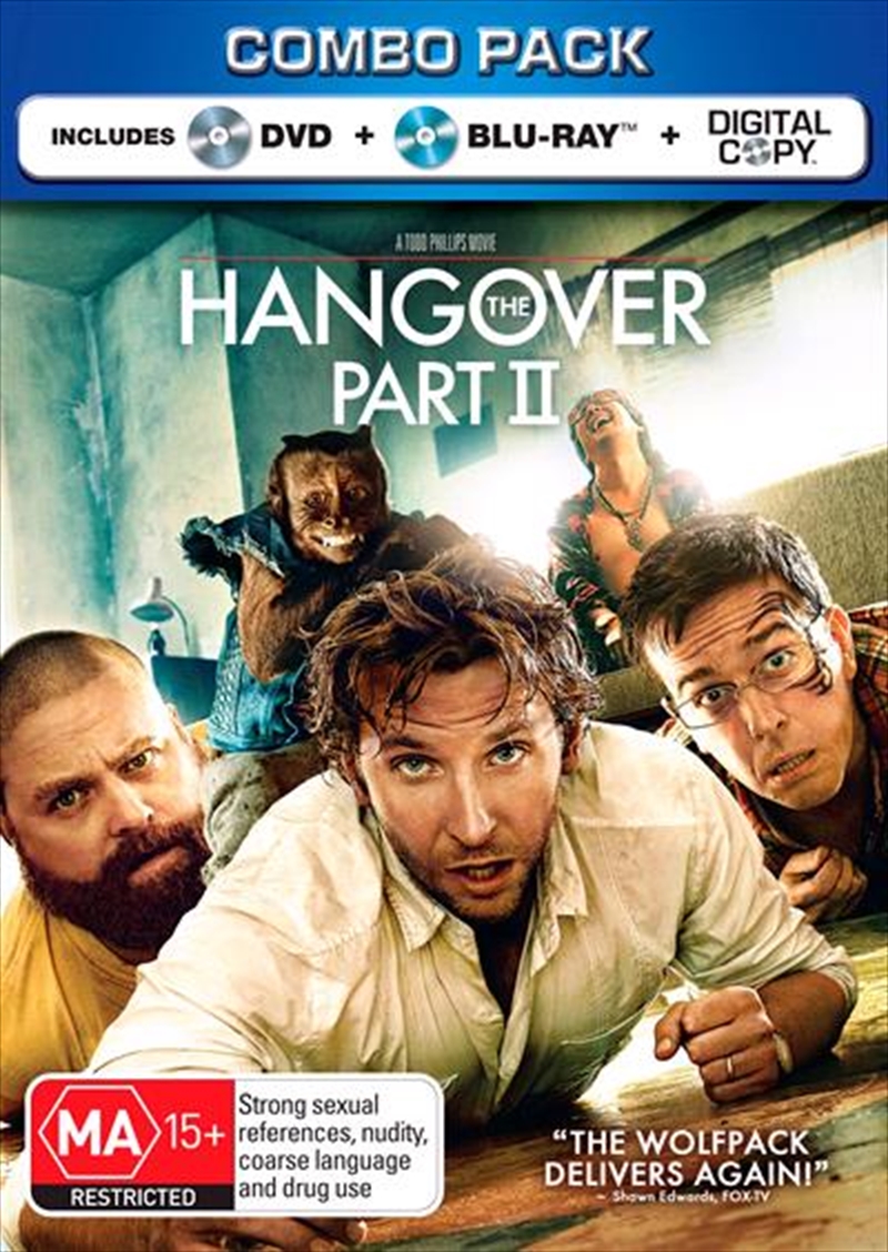 Hangover - Part 2  Blu-ray + DVD + Digital Copy, The/Product Detail/Comedy