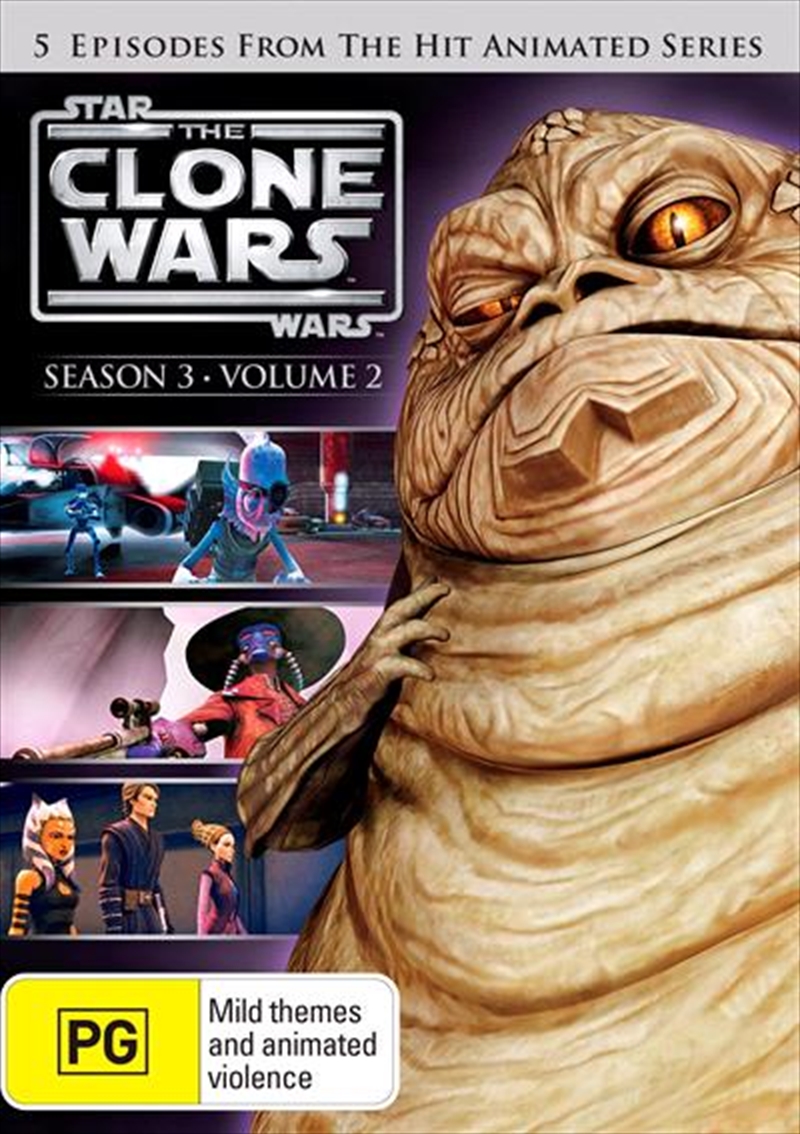 Star Wars - The Clone Wars - Animated Series - Season 3 - Vol 2/Product Detail/Animated