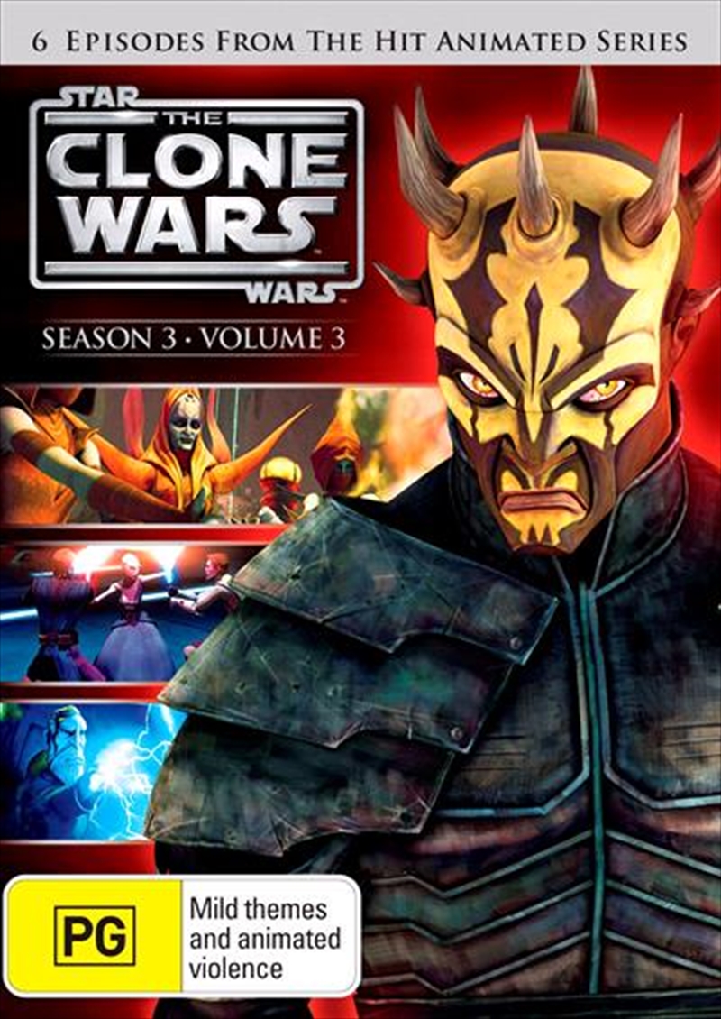 Star Wars - The Clone Wars - Animated Series - Season 3 - Vol 3/Product Detail/Animated