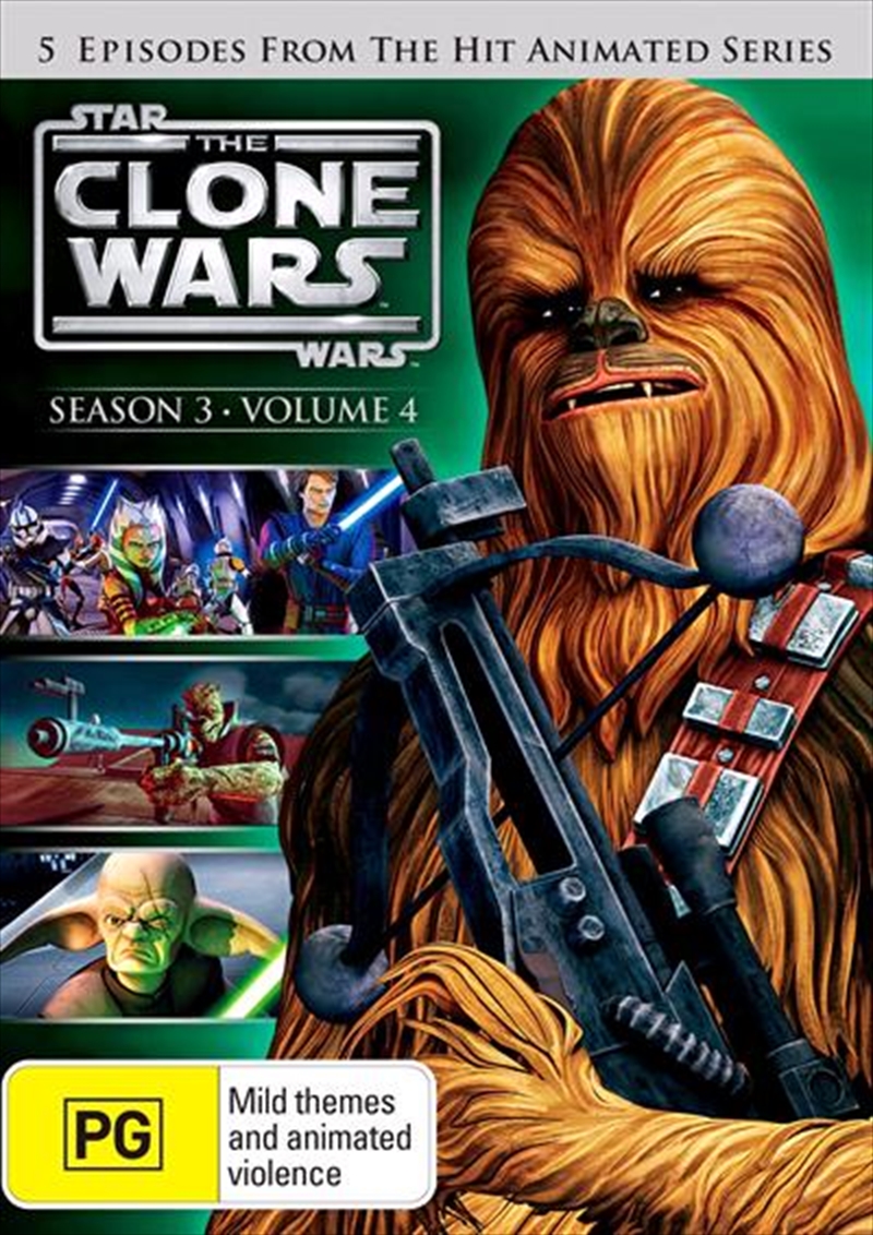 Star Wars - The Clone Wars - Animated Series - Season 3 - Vol 4/Product Detail/Animated