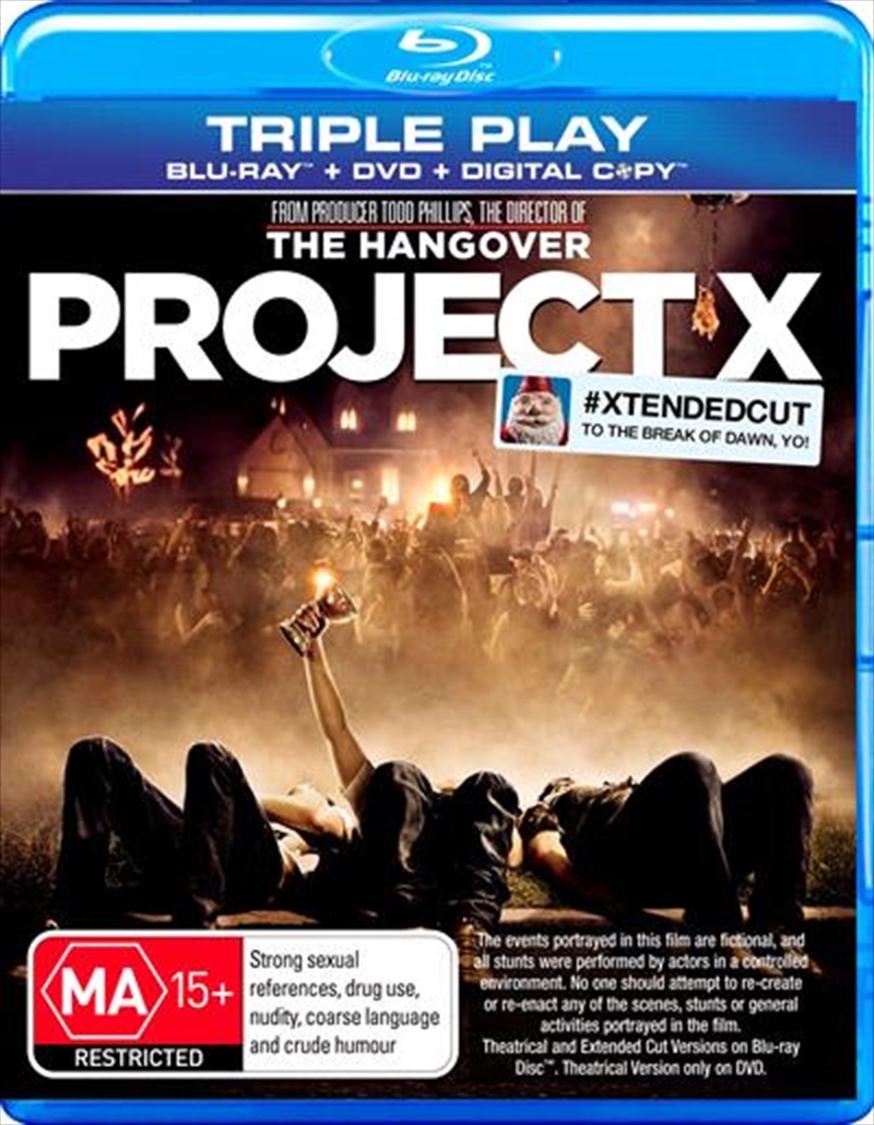 Project X  Blu-ray + DVD + Digital Copy/Product Detail/Comedy
