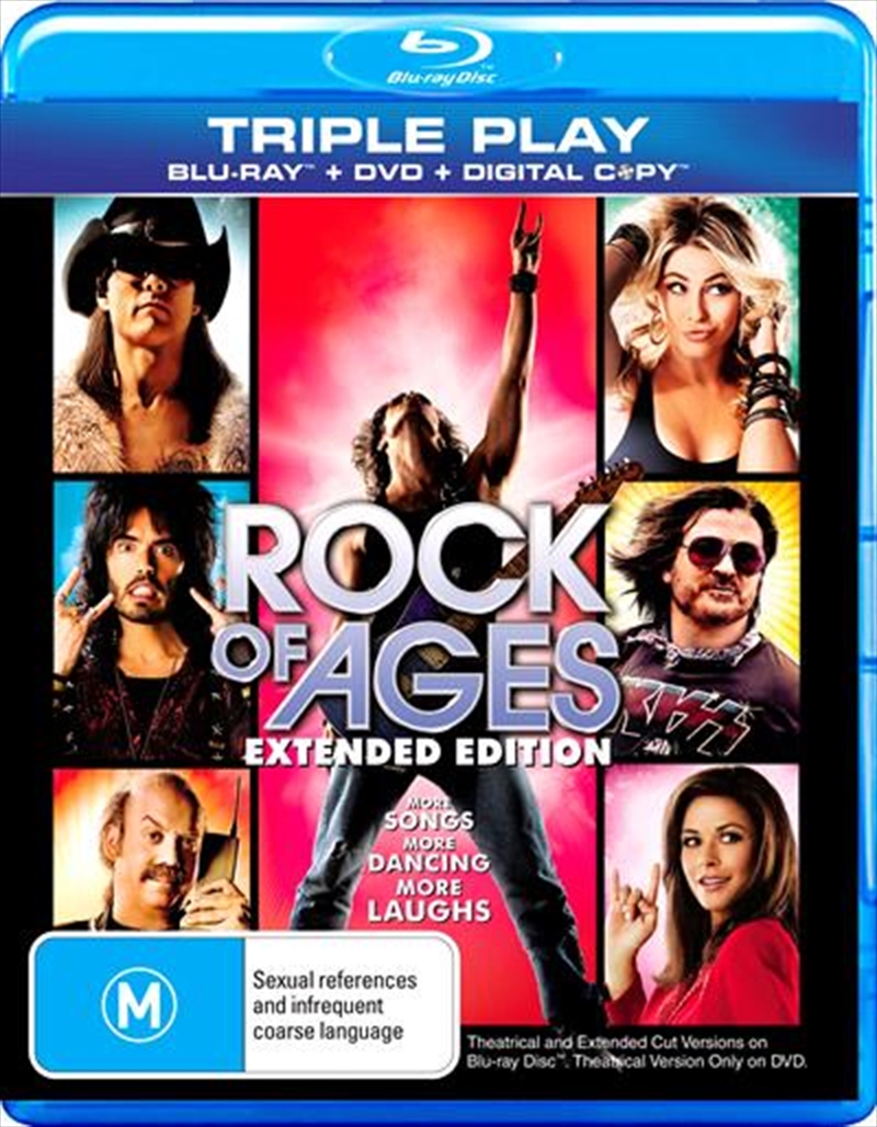 Rock Of Ages  Blu-ray + DVD + Digital Copy/Product Detail/Musical