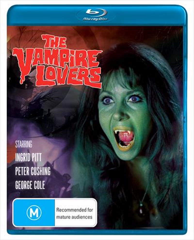 Vampire Lovers Hammer Horror, The Horror, Bluray Sanity