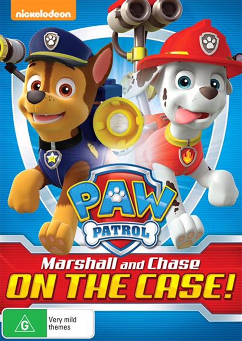 Paw Patrol - Marshall And Chase On The Case/Product Detail/Animated