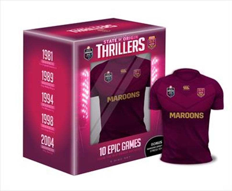 NRL State Of Origin - Thrillers - Queensland Maroons/Product Detail/Sport