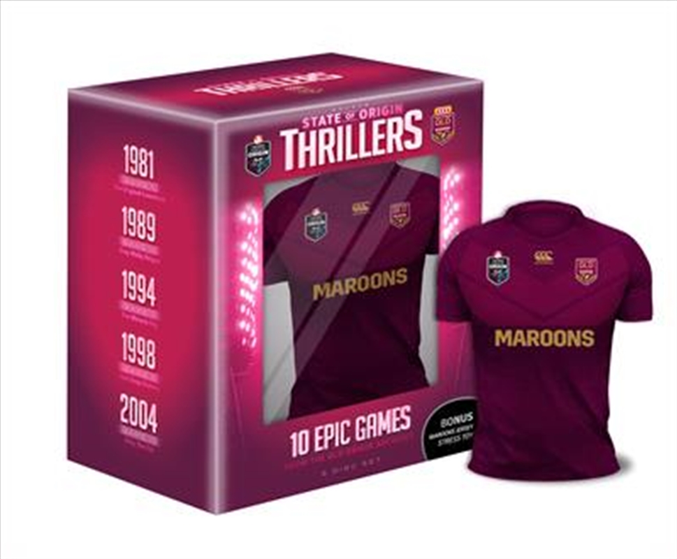 NRL State Of Origin - Thrillers - Queensland Maroons/Product Detail/Sport