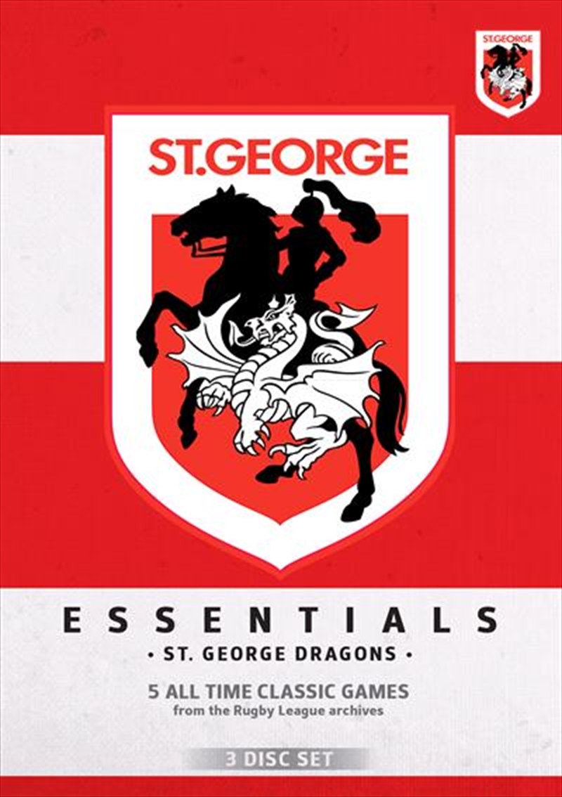 NRL - Essentials - St. George Dragons/Product Detail/Sport