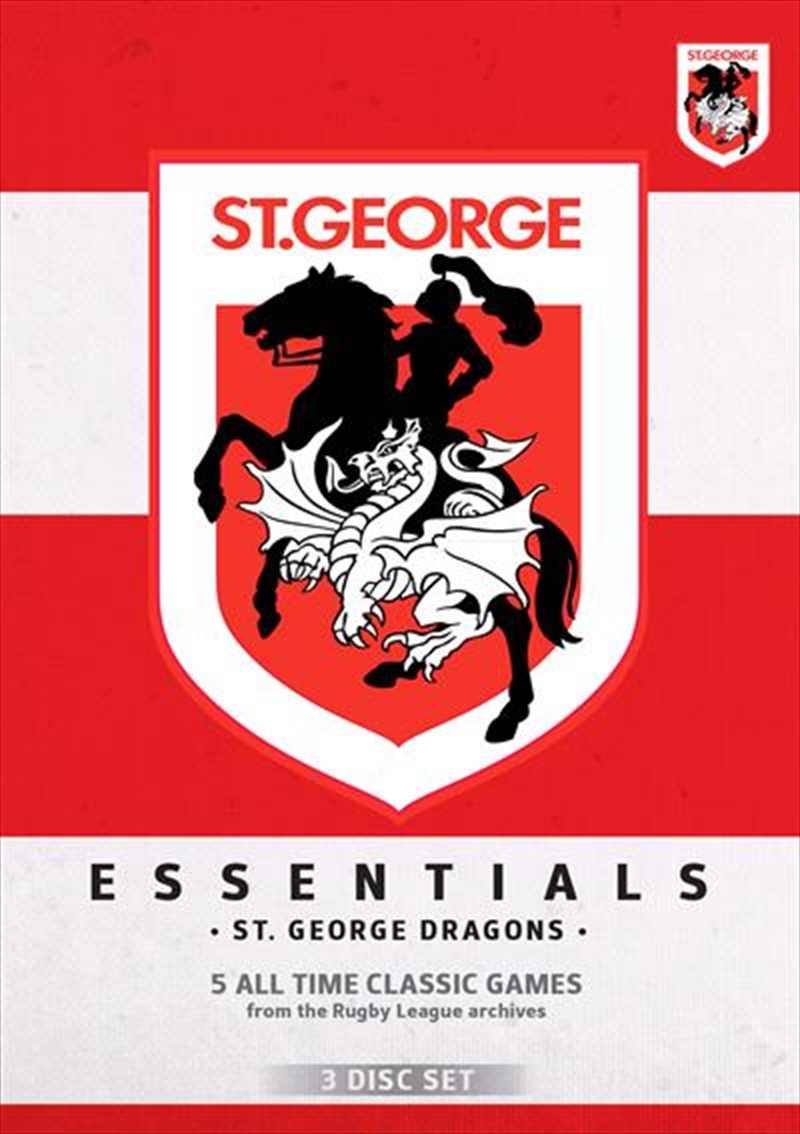 NRL - Essentials - St. George Dragons/Product Detail/Sport