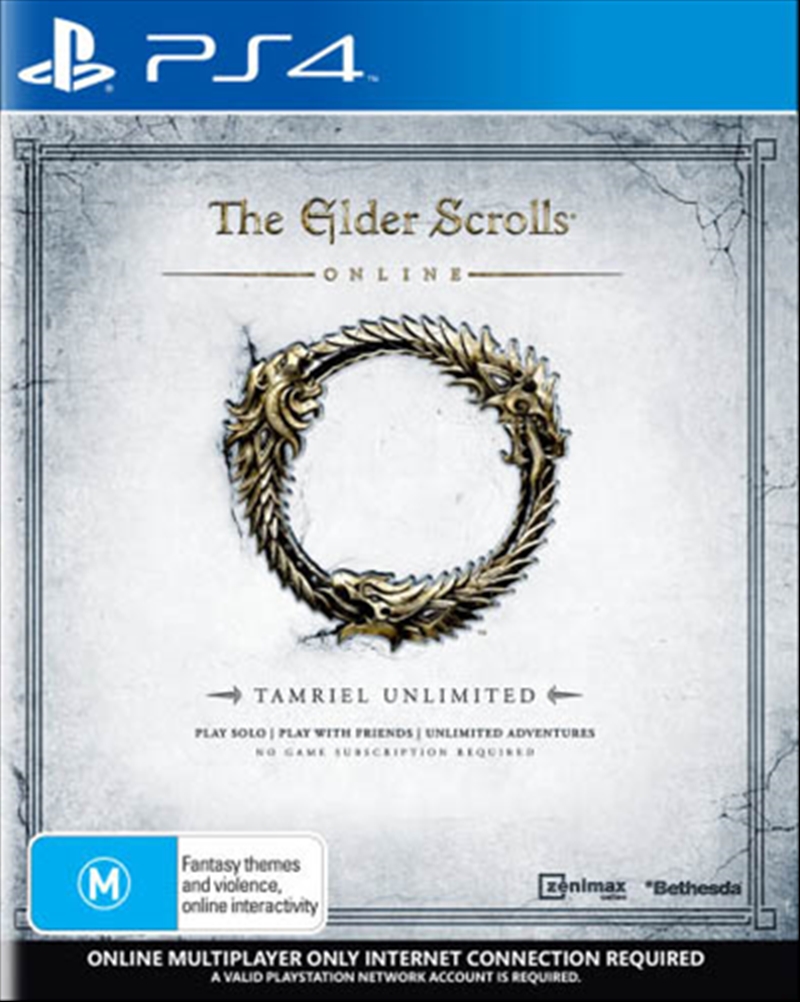 Elder Scrolls Online Tamriel Unlimited/Product Detail/Massively Multiplayer Online