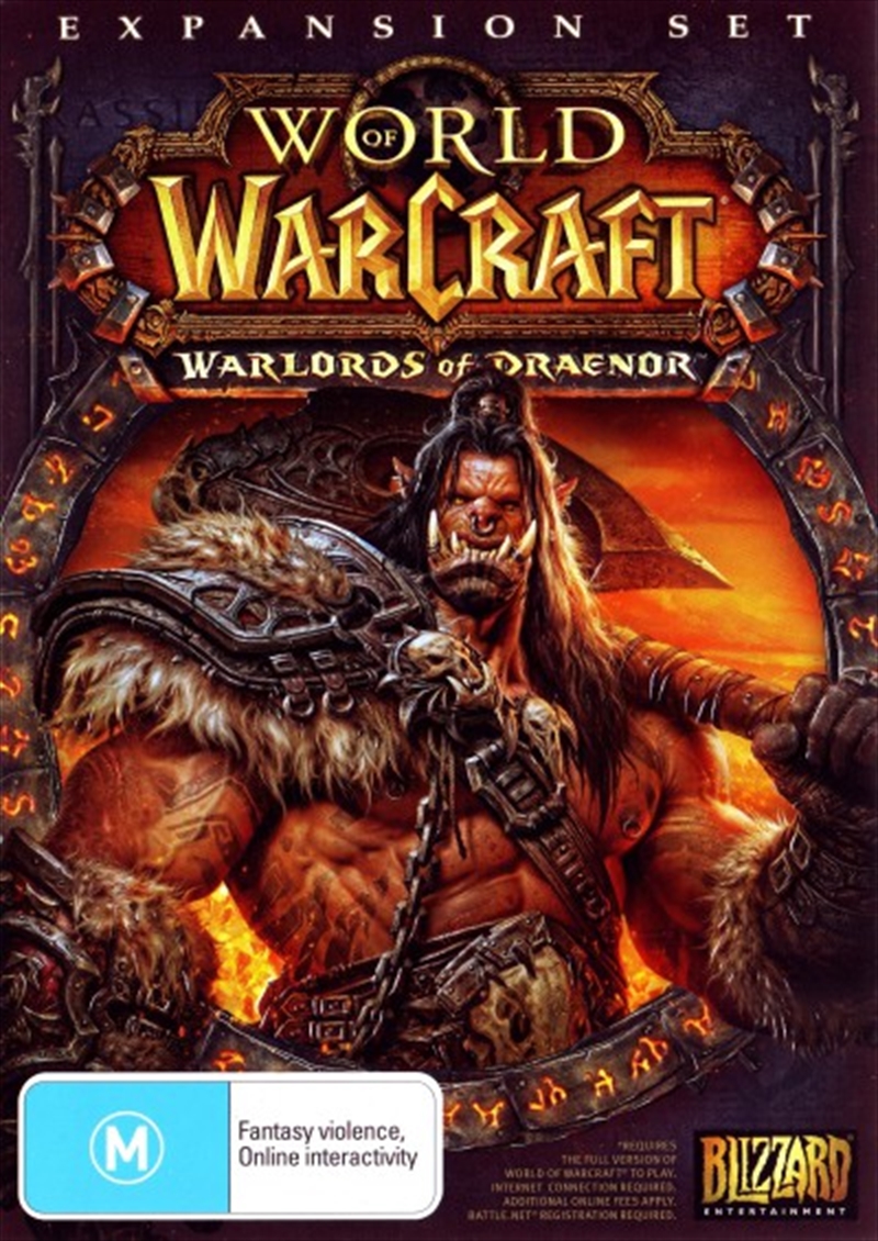 World of Warcraft Warlords of Draenor (Add On)/Product Detail/Massively Multiplayer Online