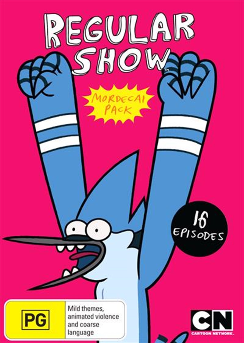 Regular Show Mordecai Pack Animated DVD Sanity