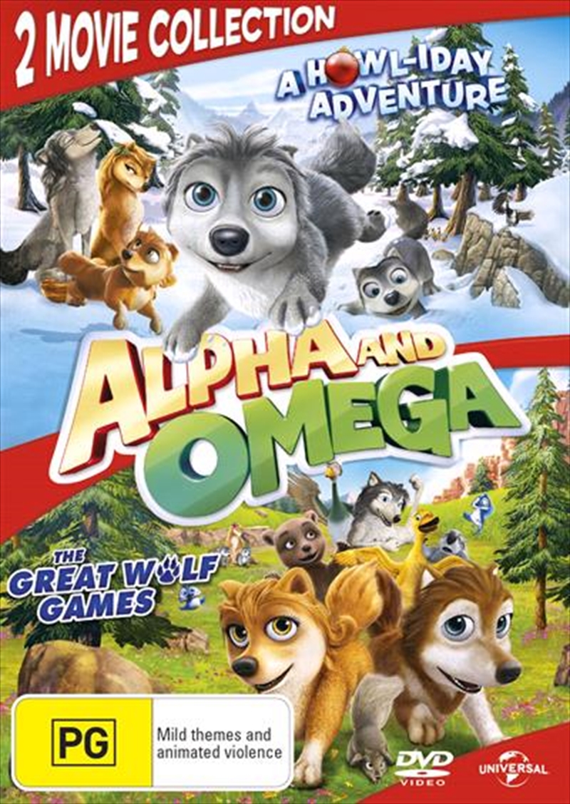 Alpha And Omega 2 - A Howliday Adventure / Alpha And Omega 3 - The Great Wolf Games/Product Detail/Animated