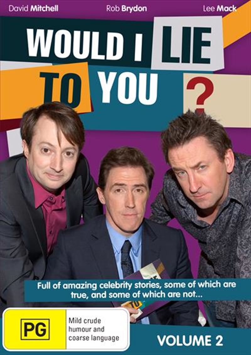 Would I Lie To You - Vol 2/Product Detail/Comedy