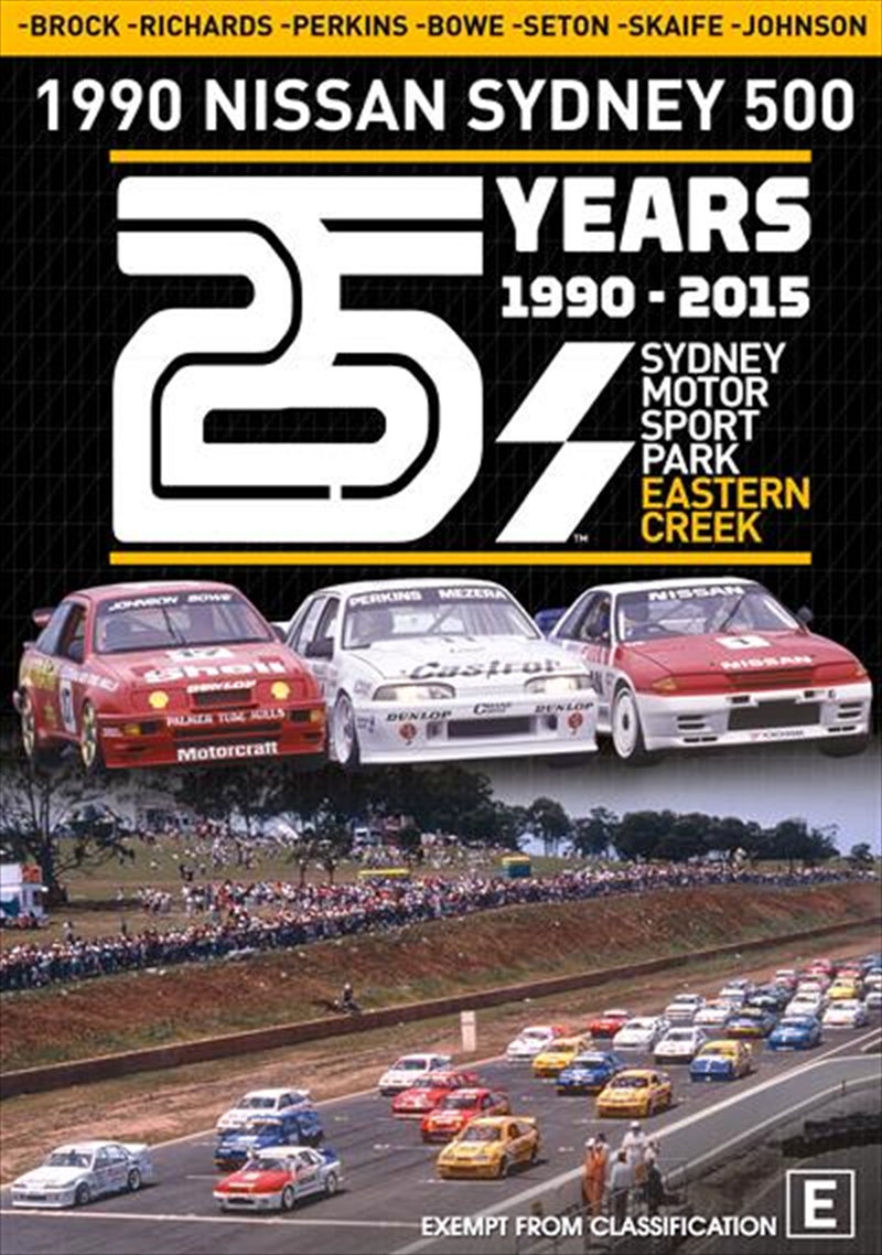 1990 Nissan Sydney 500 - 25 Years Of Eastern Creek/Product Detail/Sport