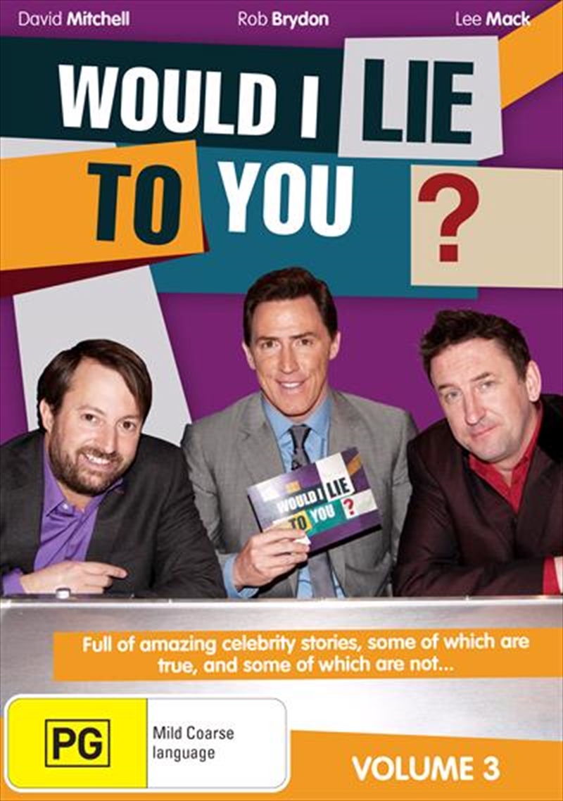 Would I Lie To You - Vol 3/Product Detail/Comedy