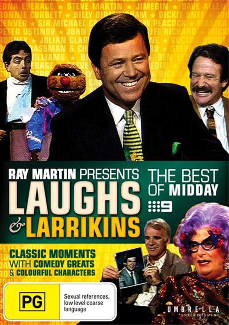 Ray Martin Presents Laughs And Larrikins - The Best Of Midday/Product Detail/Comedy