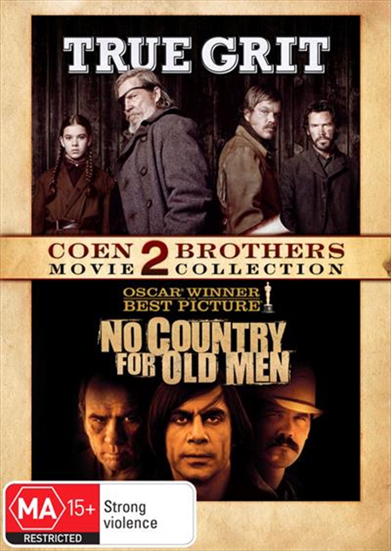 No Country For Old Men / True Grit  Coen Brothers 2 Movie Collection/Product Detail/Western