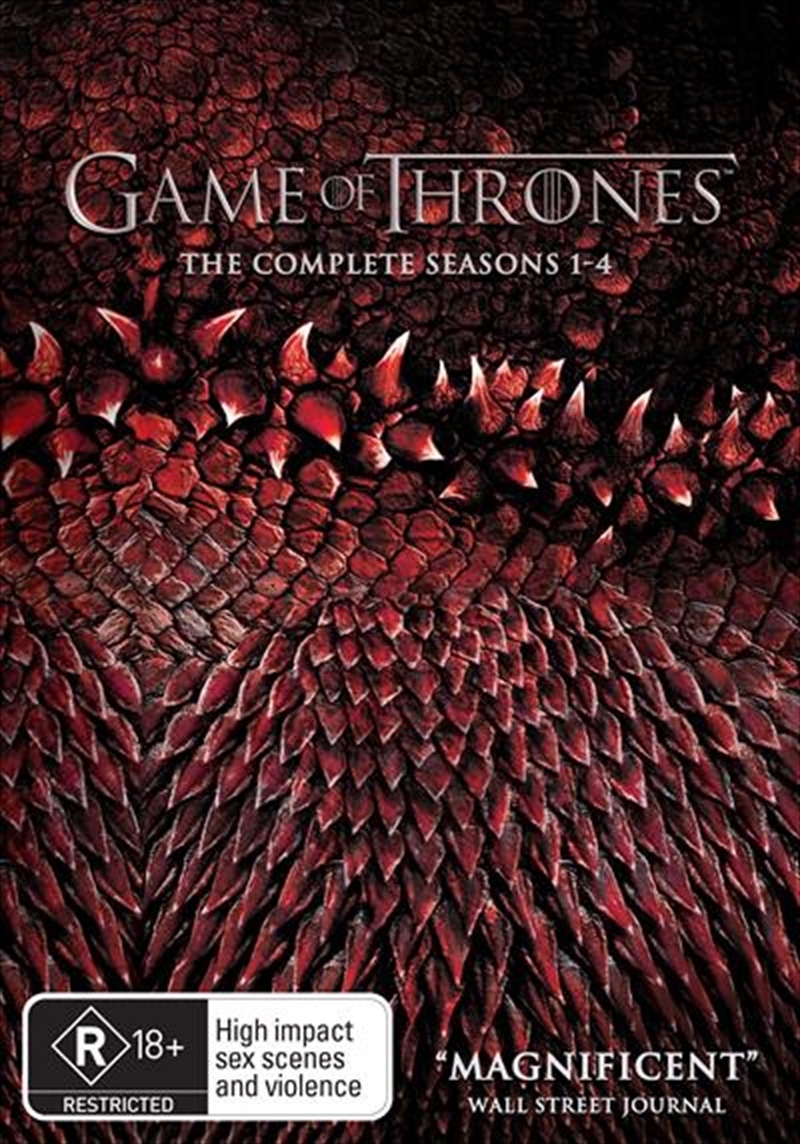 Game Of Thrones - Season 1-4  Boxset/Product Detail/HBO