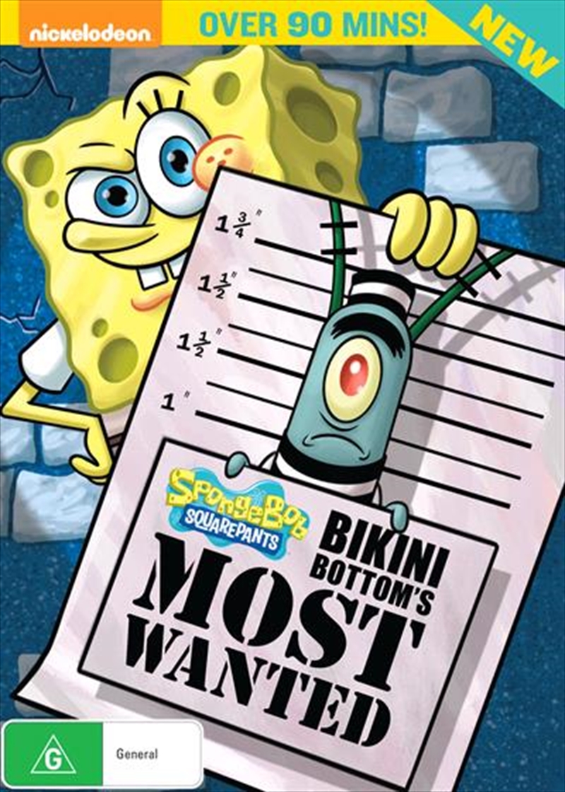 Spongebob Squarepants - Bikini Bottom's Most Wanted/Product Detail/Nickelodeon