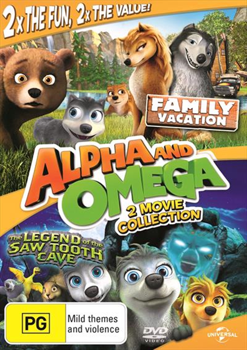 Alpha and Omega - The Legend Of The Saw Tooth Cave / Family Vacation/Product Detail/Animated