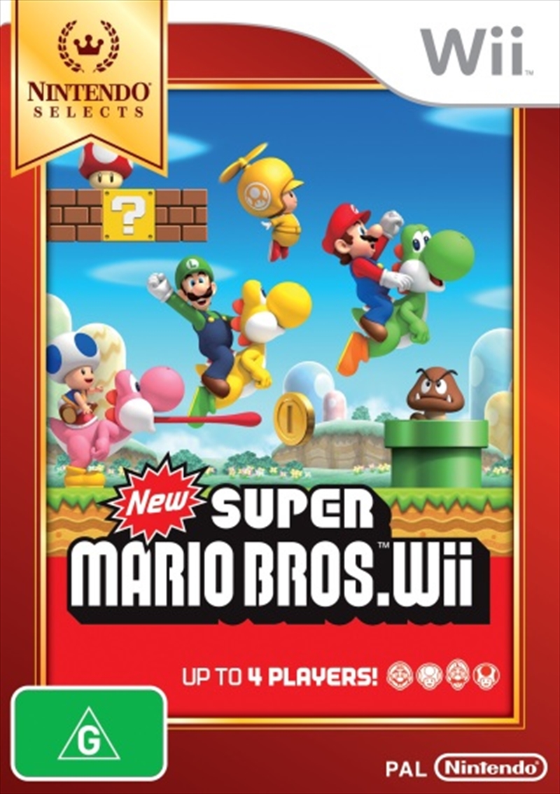 New Super Mario Bros Wii (Nintendo Selects)/Product Detail/Platform
