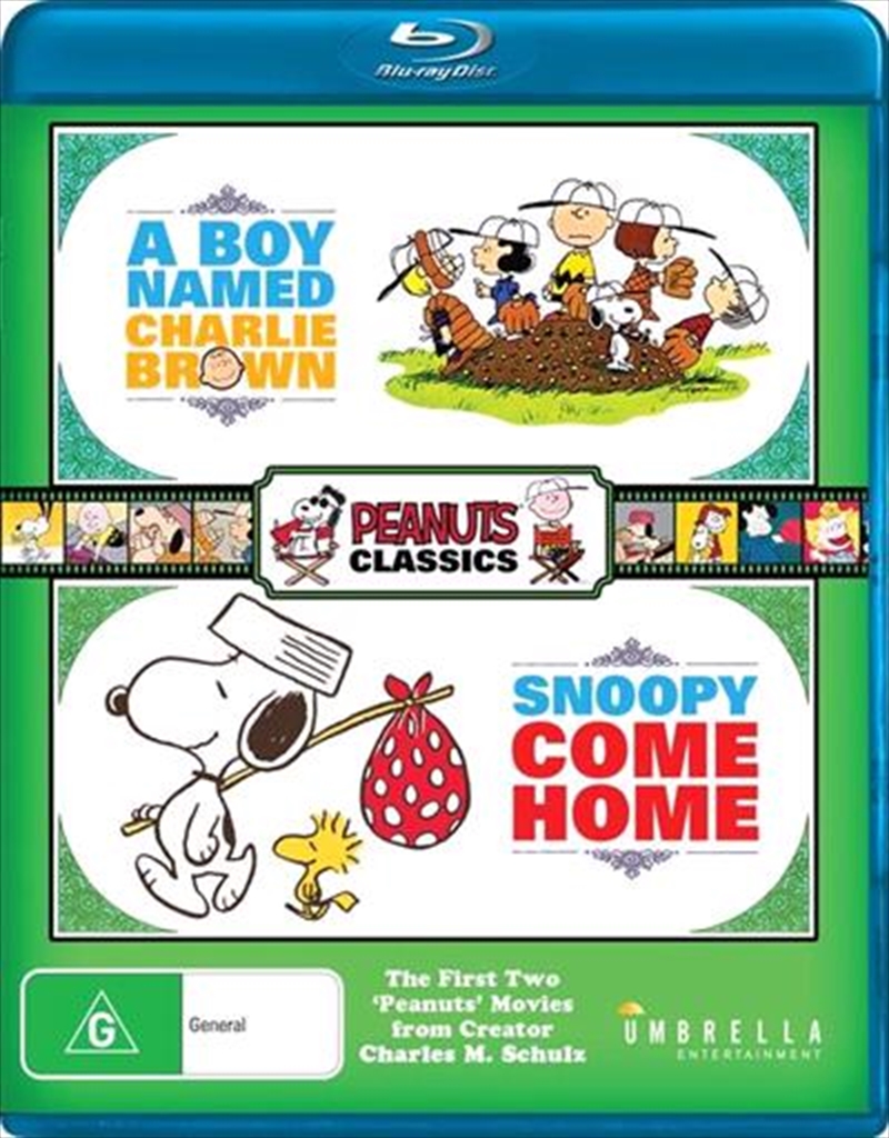 A Boy Named Charlie Brown / Snoopy, Come Home/Product Detail/Anime