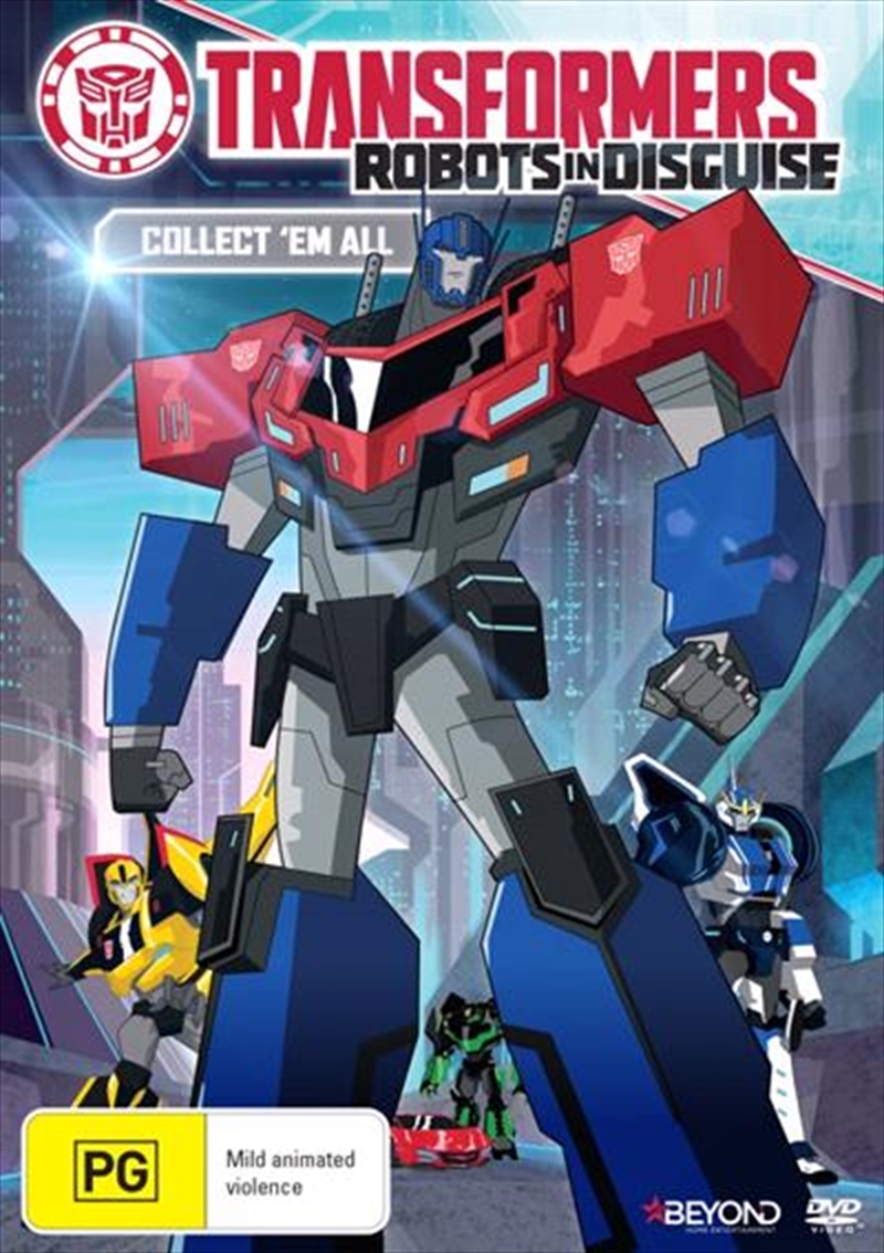 Transformers - Robots In Disguise - Collect 'em All/Product Detail/Animated