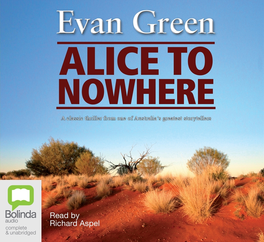 Alice to Nowhere/Product Detail/Australian Fiction Books