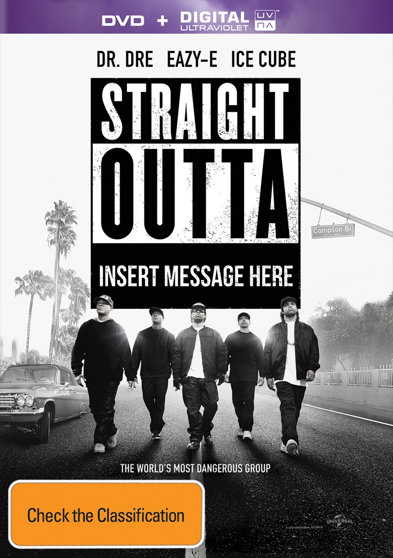 Straight Outta Compton (PERSONALISED COVER)/Product Detail/Drama