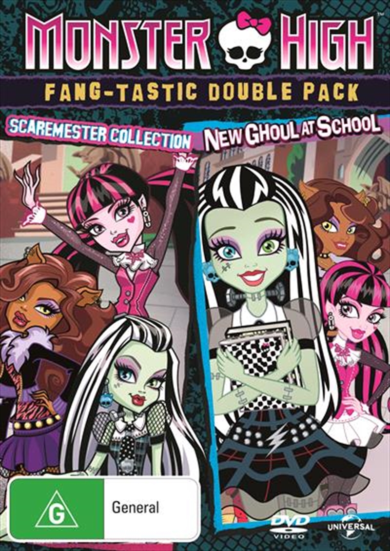 Monster High - Scaremaster Collection / New Ghoul In School: Ghoulicious Double Feature | DVD