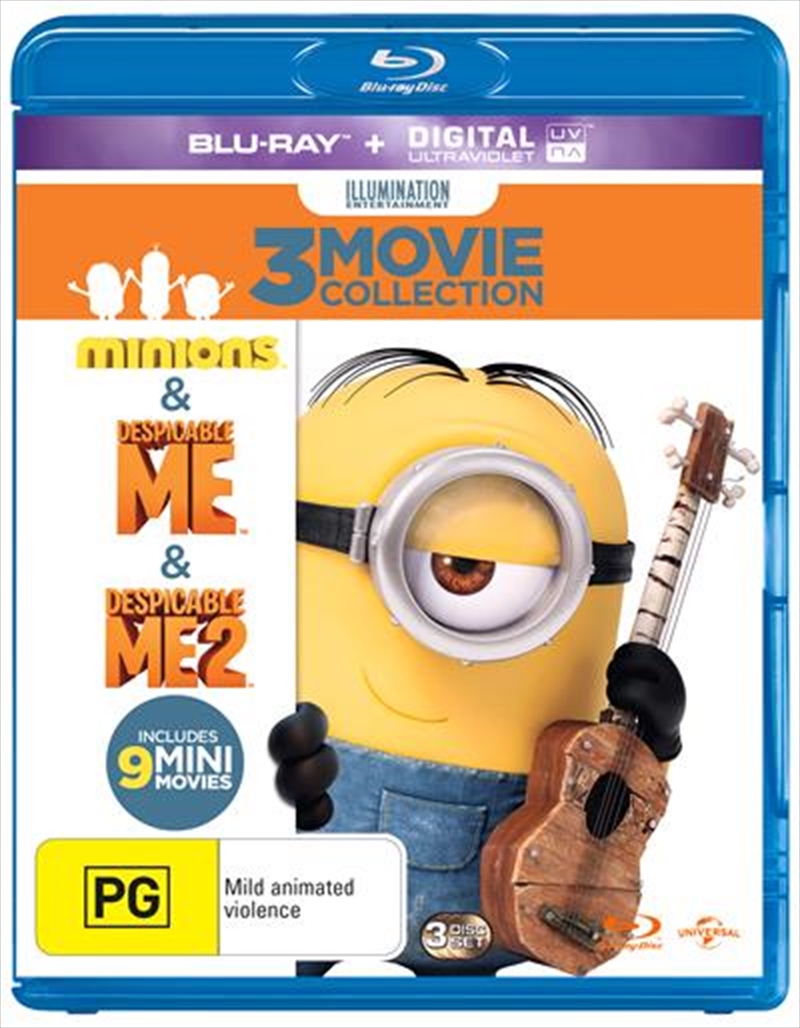Despicable Me / Despicable Me 2 / Minions  UV - Triple Pack/Product Detail/Animated