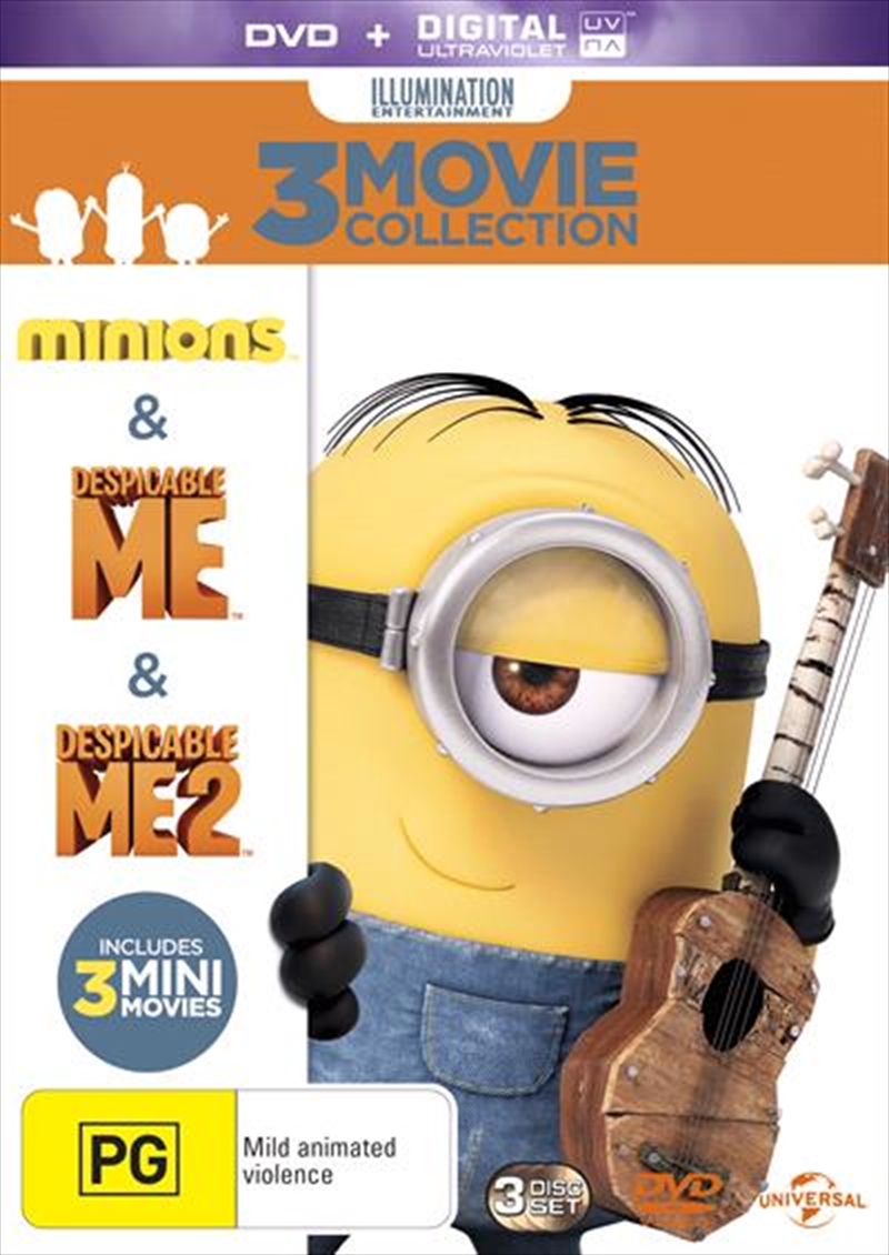 Minions / Despicable Me / Despicable Me 2  UV - Triple Pack/Product Detail/Animated