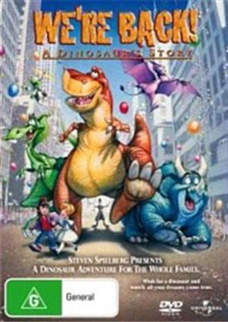 We're Back A Dinosaur's Story | DVD