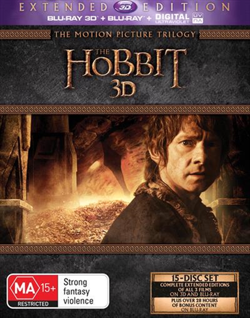 Hobbit Trilogy - Extended Edition | Blu-ray 3D