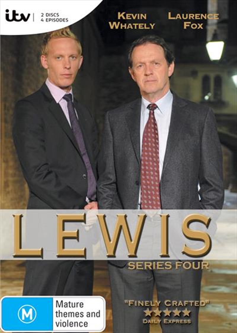Buy Lewis TV Series 4 on DVD Sanity Online