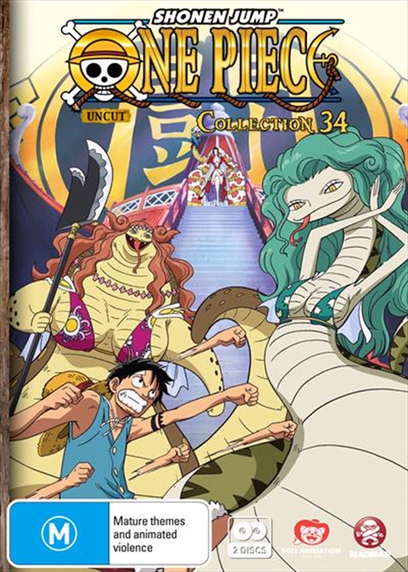 One Piece - Uncut - Collection 34 - Eps 410-421/Product Detail/Anime