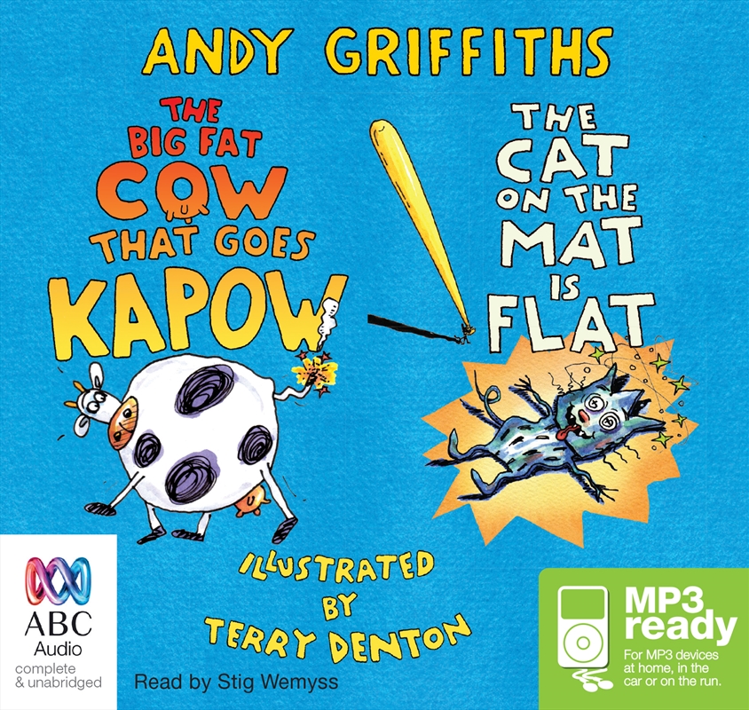 The Big Cow That Goes Kapow!/ The Cat on the Mat is Flat/Product Detail/Childrens Fiction Books