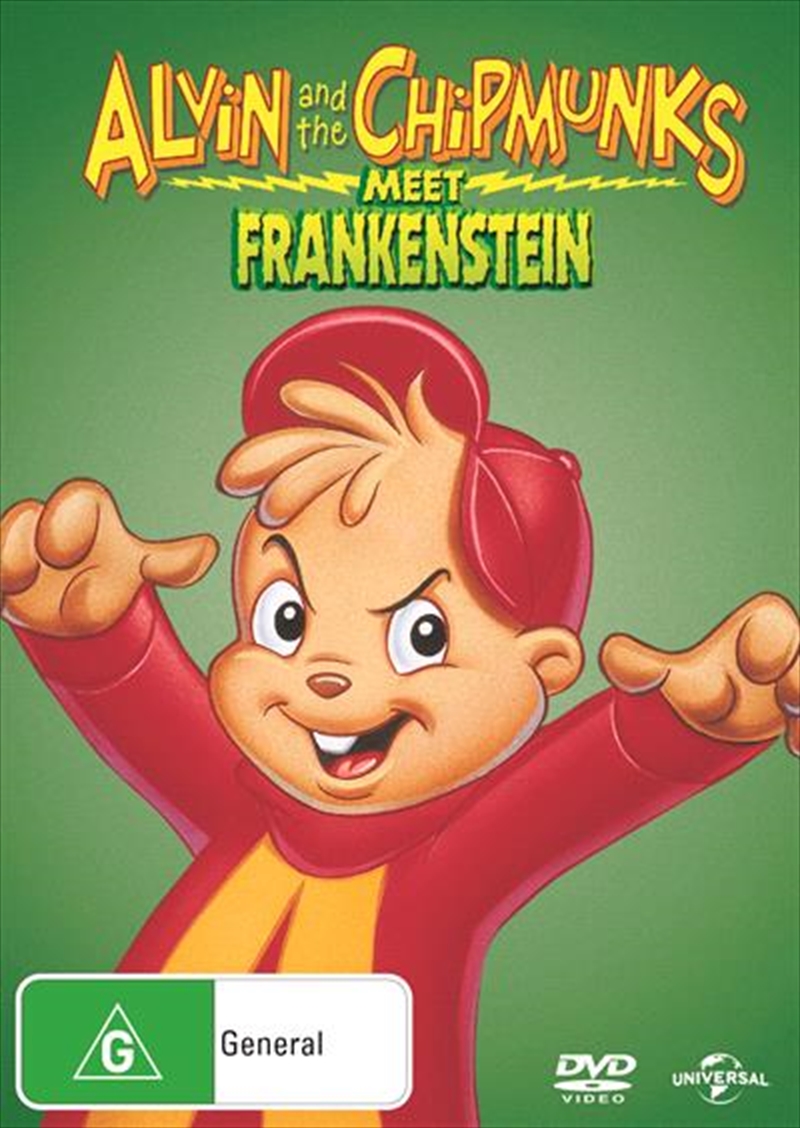 Alvin And The Chipmunks Meet Frankenstein Big Face/Product Detail/Animated