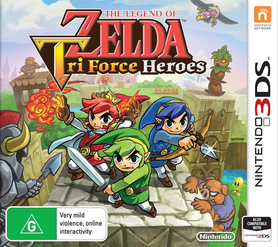 Legend of Zelda Tri Force Heroes/Product Detail/Role Playing Games