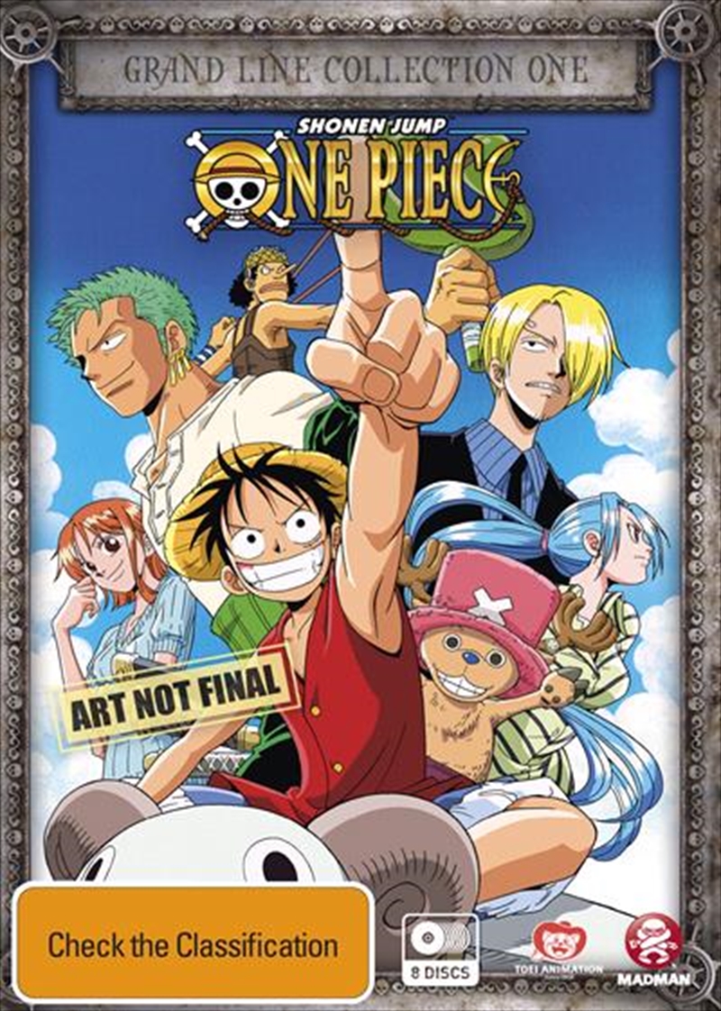 One Piece Grand Line Collection 1 Anime, DVD Sanity
