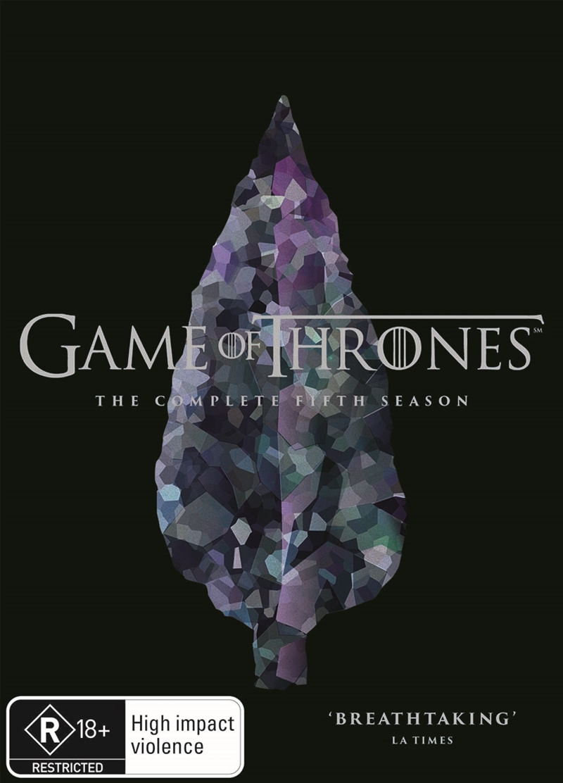 Buy Game Of Thrones Season 5 (EXCLUSIVE ARTWORK) on DVD On Sale Now