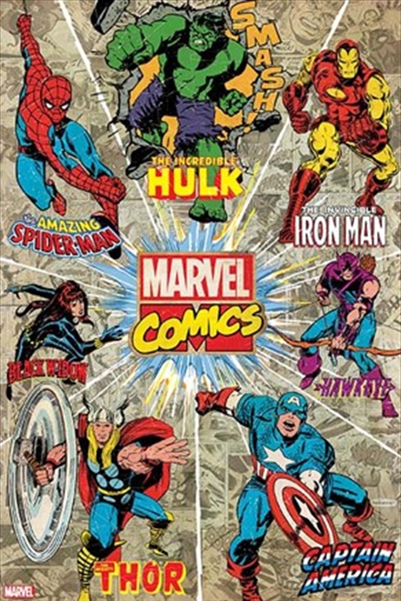 Marvel Comics Rays/Product Detail/Posters & Prints