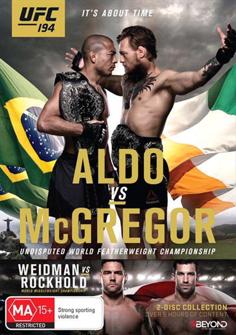 UFC #194 - Aldo Vs Mcgregor/Product Detail/Sport
