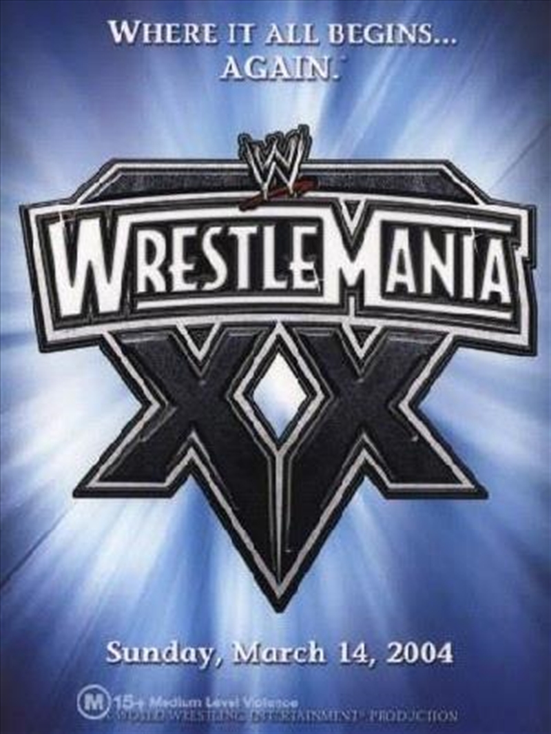 WWE - Wrestle Mania 20/Product Detail/Sport